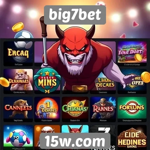 Big7bet oferece variedade de jogos online